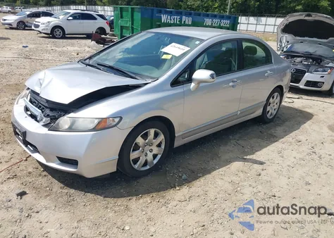 2010 Honda Civic Lx from USA, damaged, VIN 2HGFA1F53AH310092